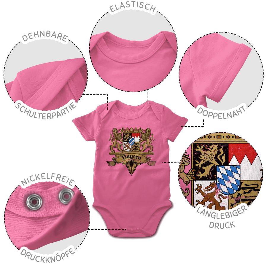 Shirtracer Bayern Wappen Bayernland Freistaat Bayern: Tshirt Gym Bag Shirtracer