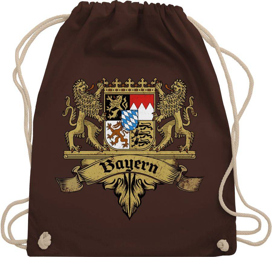 Shirtracer Bayern Wappen Bayernland Freistaat Bayern: Tshirt Gym Bag Shirtracer