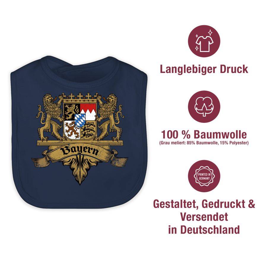 Shirtracer Bayern Wappen Bayernland Freistaat Bayern: Tshirt Gym Bag Shirtracer