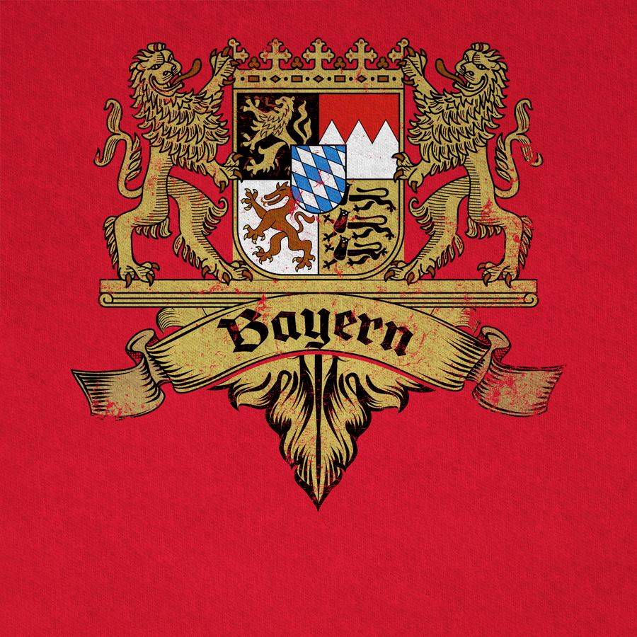 Shirtracer Bayern Wappen Bayernland Freistaat Bayern: Tshirt Gym Bag Shirtracer