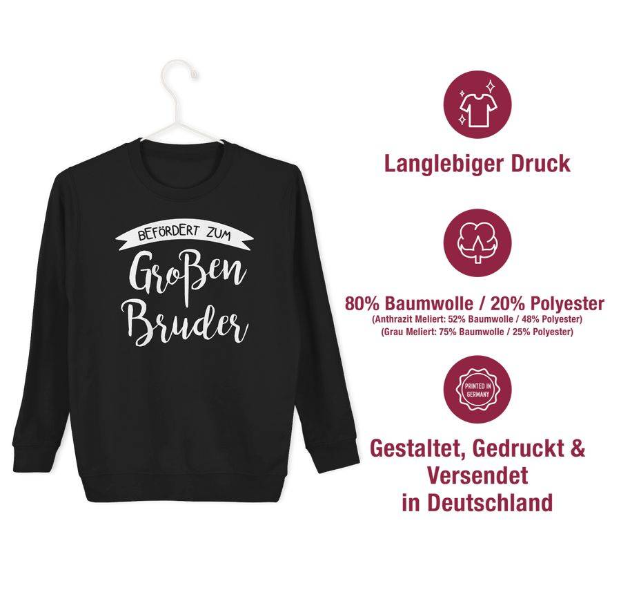 Shirtracer Befördert Zum Großen Bruder: T-Shirt Rucksack Shirtracer