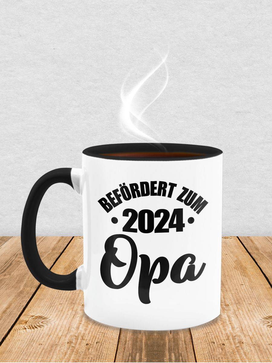 Shirtracer Befördert Zum Opa 2024 - Geburtsverkündung Du Wirst Opa: Tshirt Turnbeutel Shirtracer
