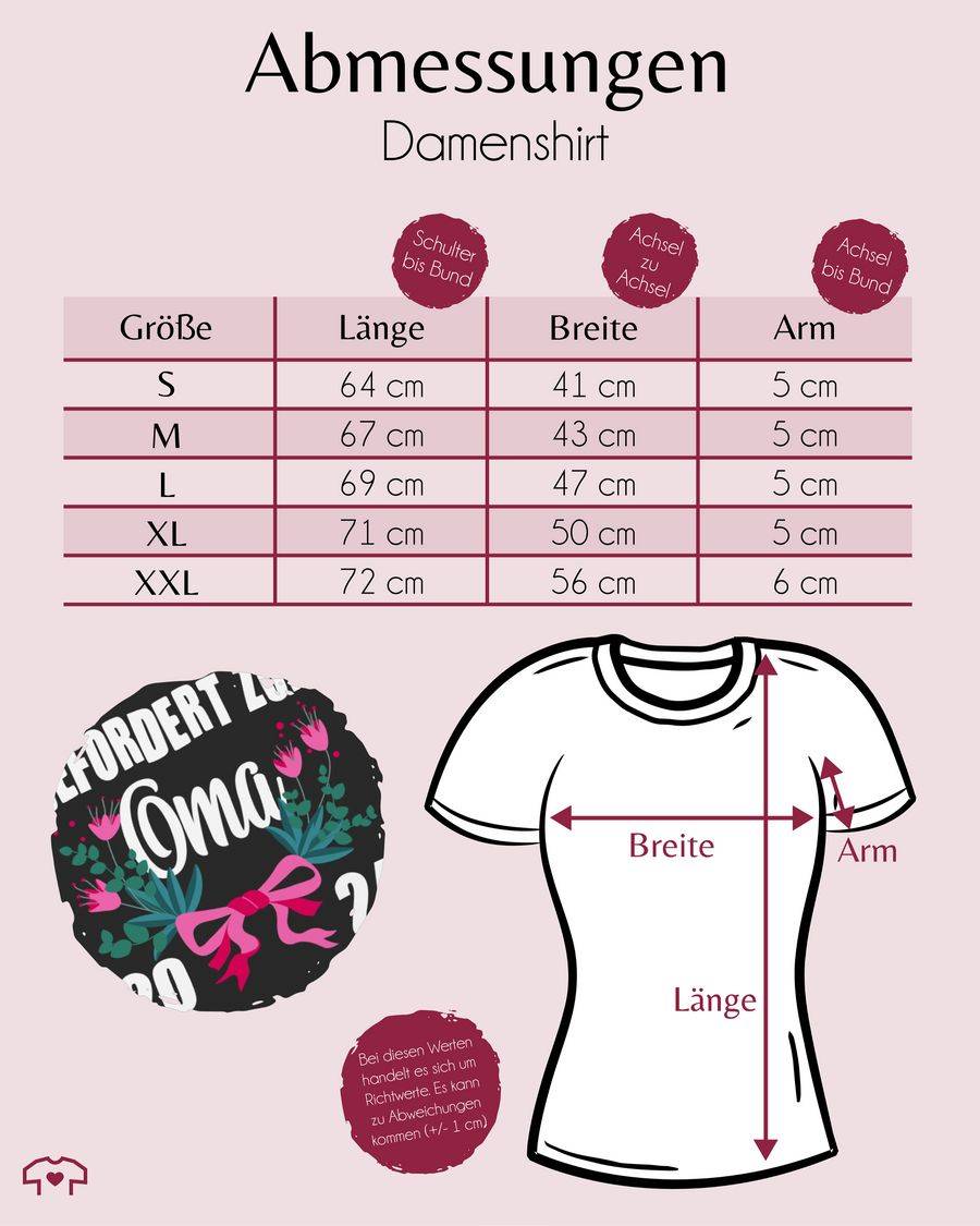 Shirtracer Befördert Zur Oma 2024 Mit Blumen - Weiß: T-Shirt Gym Bag Shirtracer