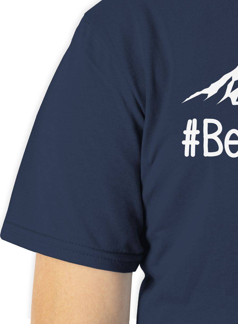 Shirtracer Bergverliebt - Weiß: T-Shirt Rucksack Shirtracer