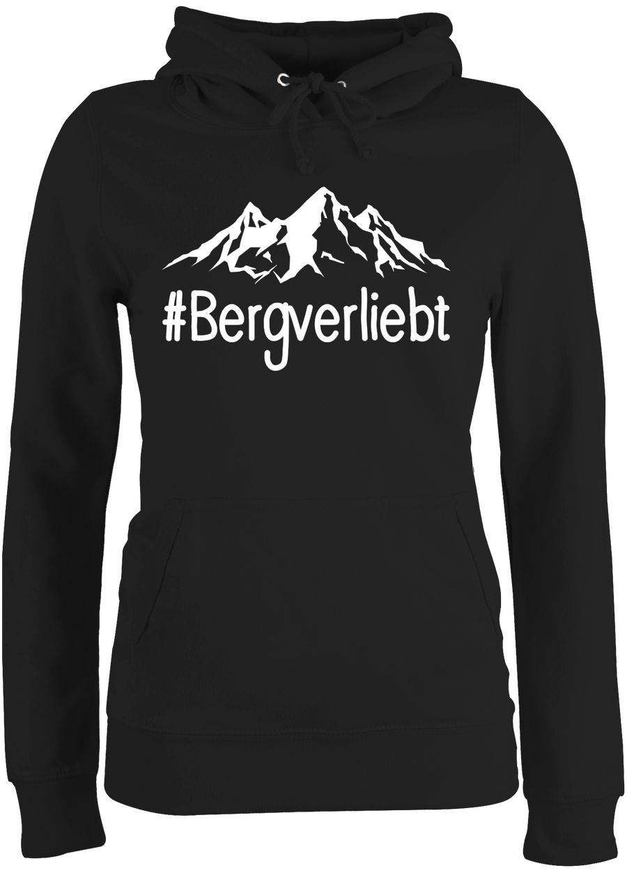 Shirtracer Bergverliebt - weiß: T-Shirt Rucksack Shirtracer