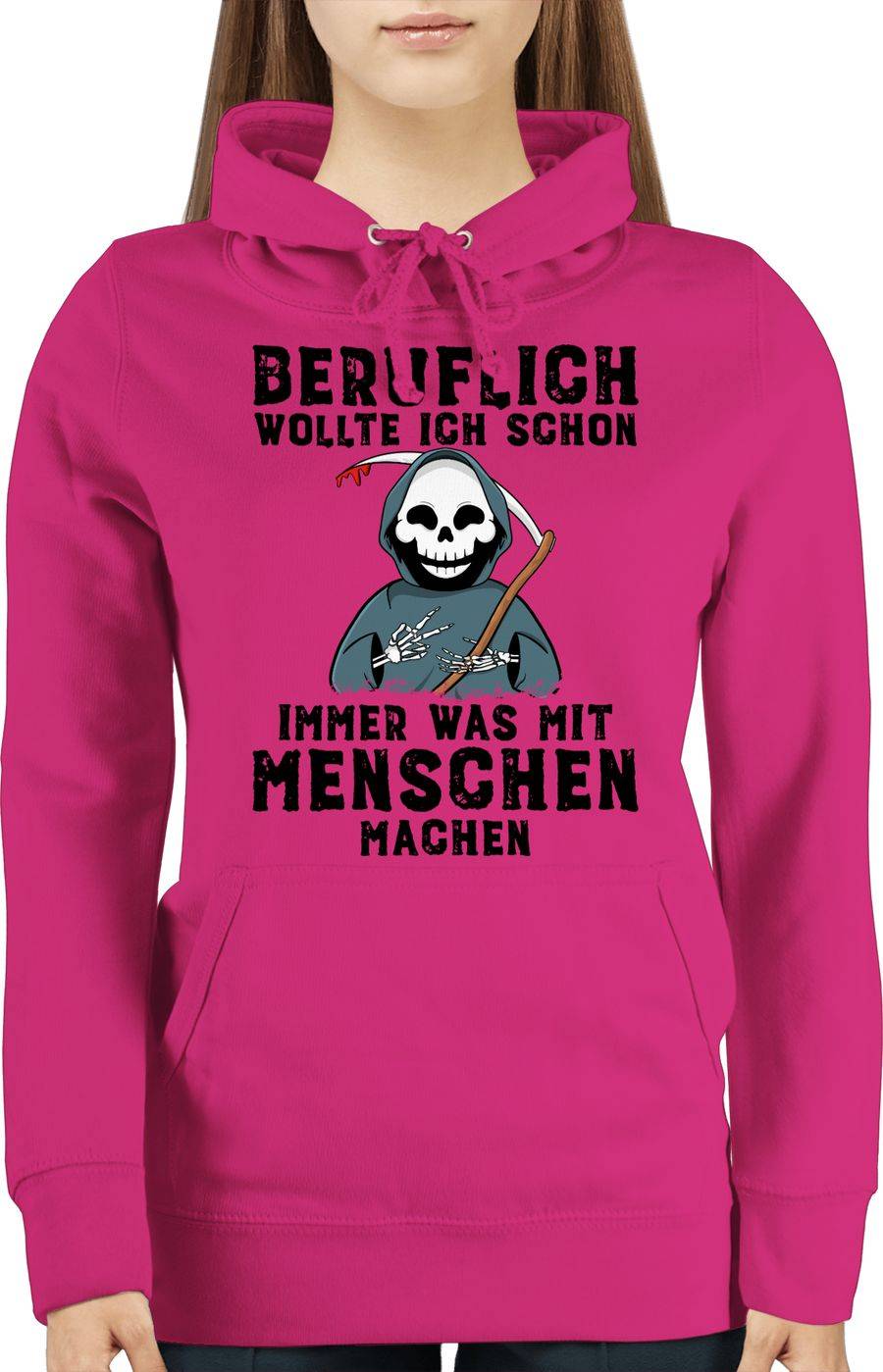 Shirtracer Beruflich Wollte Ich Schon Immer Was Mit Menschen Machen: T-Shirt Rucksack Shirtracer