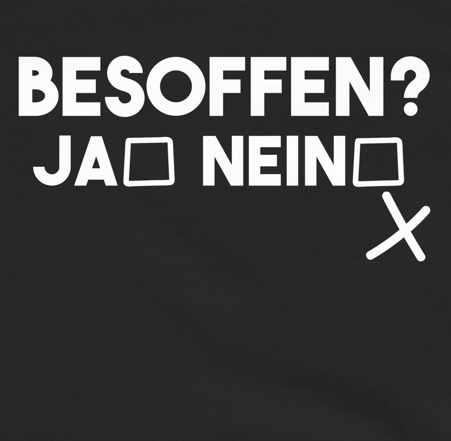 Shirtracer Besoffen? Ja / Nein: Tshirt Gym Bag Shirtracer