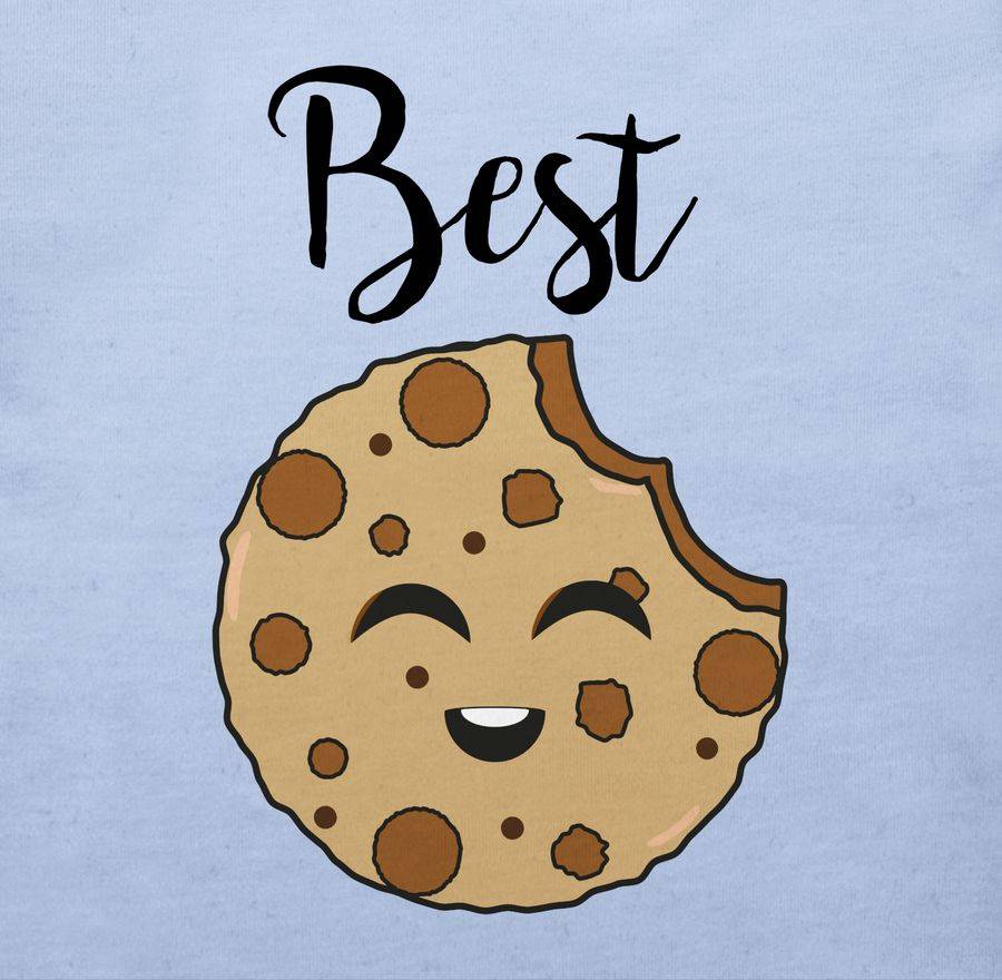 Shirtracer Best Friends Cookies - Best: Tshirt Turnbeutel Shirtracer