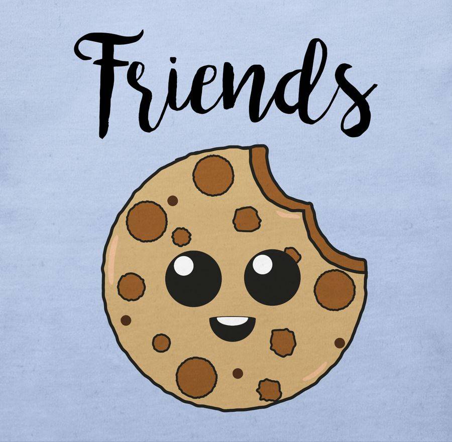 Shirtracer Best Friends Cookies - Friends Shirts & Mehr Shirtracer