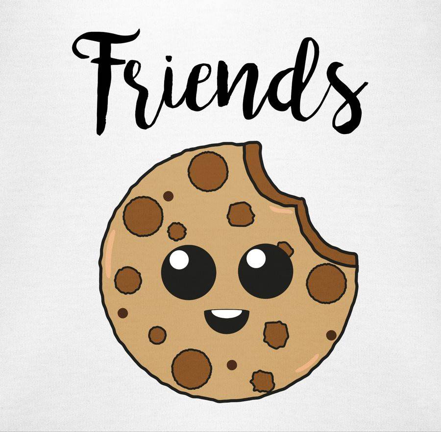 Shirtracer Best Friends Cookies - Friends Shirts & Mehr Shirtracer
