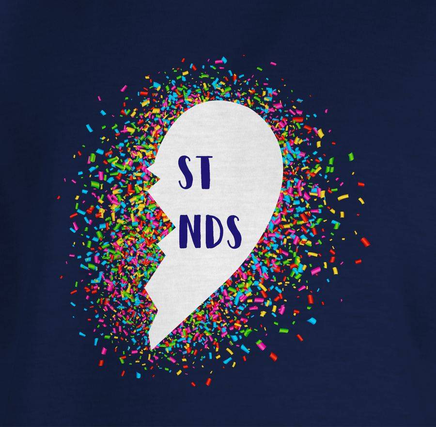 Shirtracer Best Friends Konfetti Teil 2 Shirts & Mehr Shirtracer
