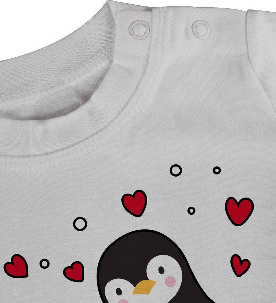Shirtracer Best Mom Ever - Pinguine: T-Shirt Turnbeutel Shirtracer