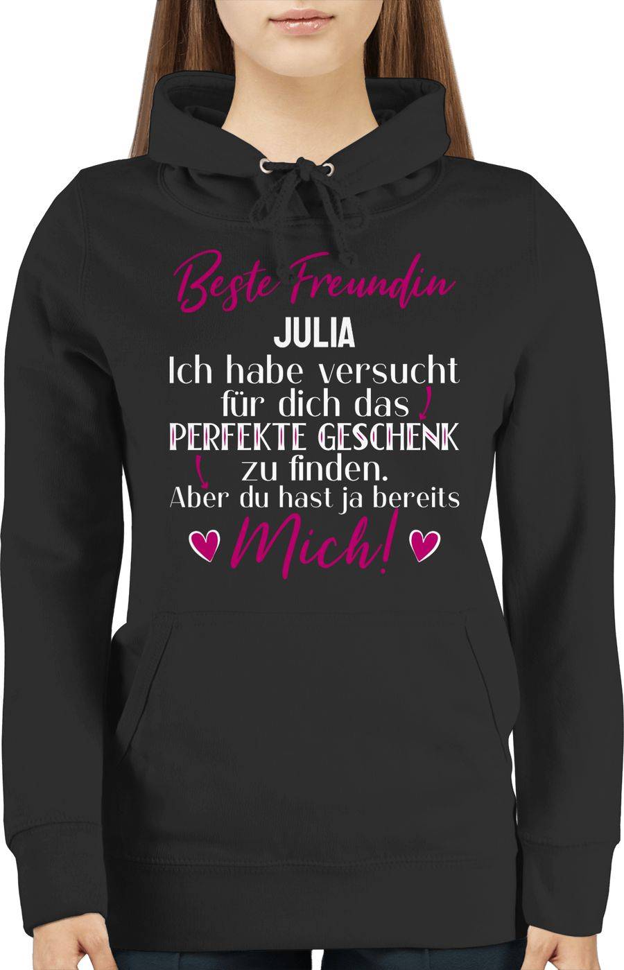 Shirtracer Beste Freundin - Geschenk: T-Shirt Rucksack Shirtracer
