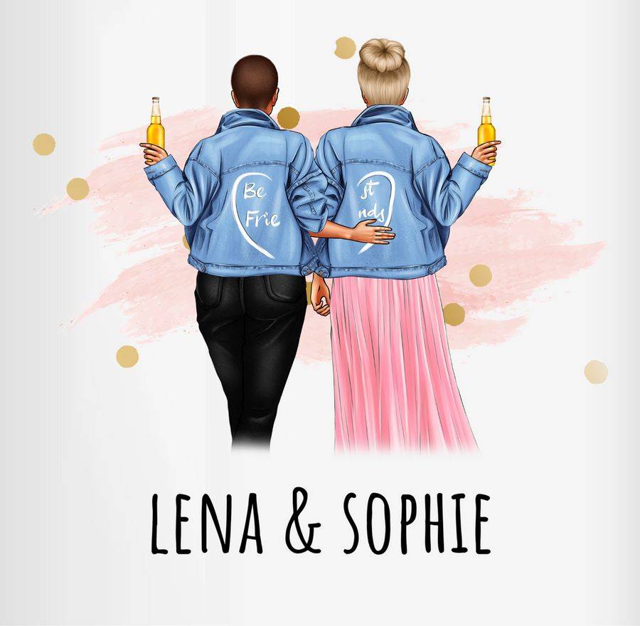 Shirtracer Beste Freundinnen Geschenk Freundinnen Geschenkidee Für 2 Freundinnen Freundscha Shirtracer