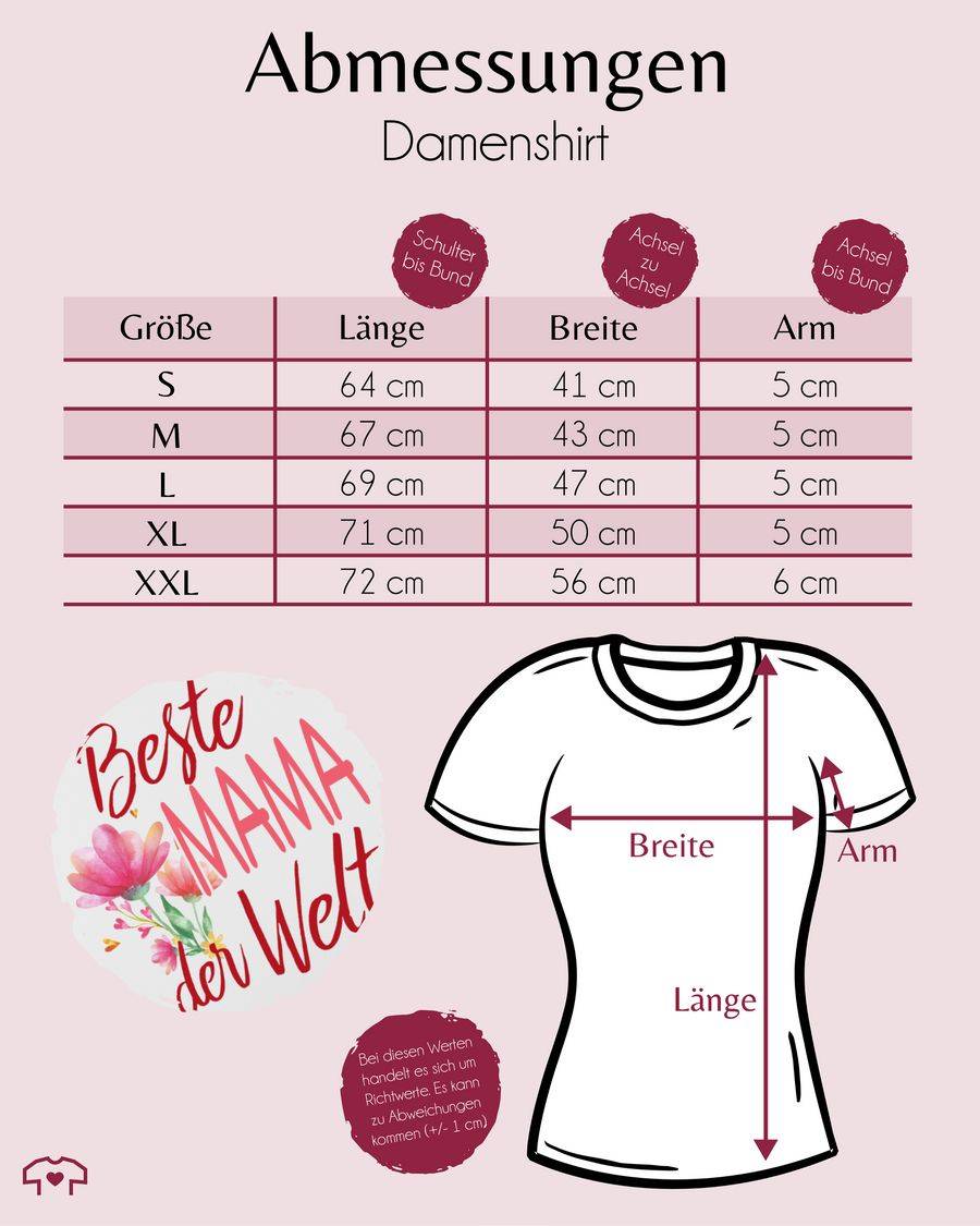 Shirtracer Beste Mama Der Welt Blumen: Tshirt Turnbeutel Shirtracer