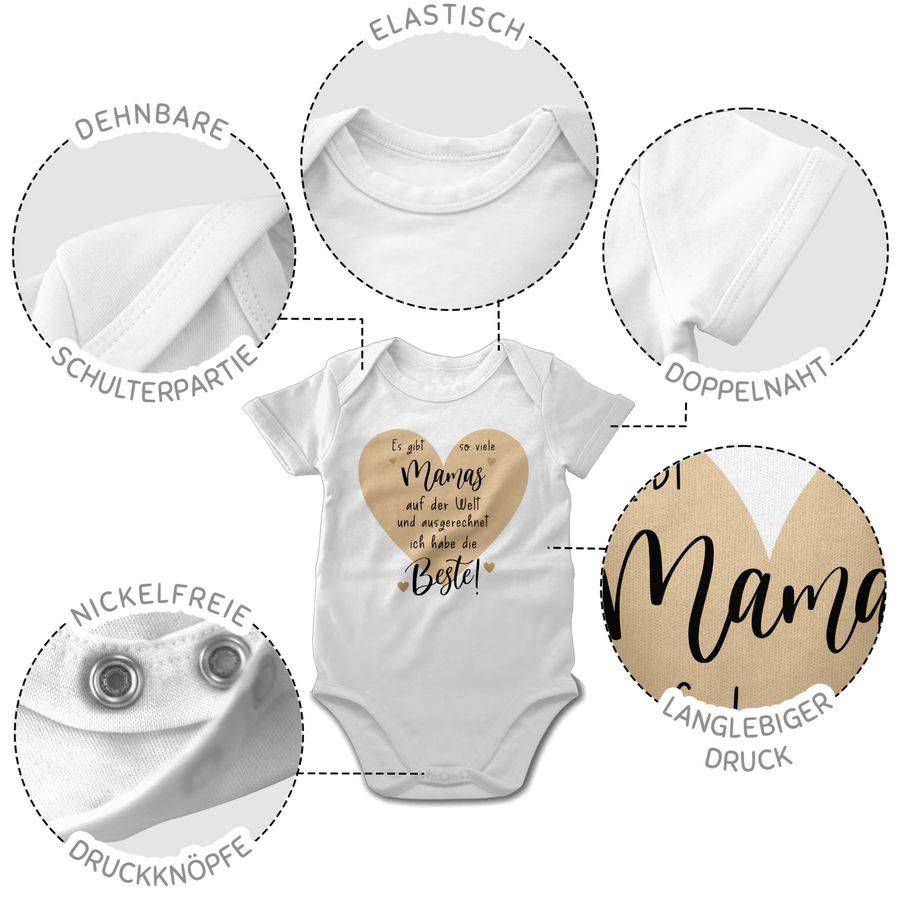 Shirtracer Beste Mama Der Welt - Und Ich Habe Die Beste Shirts & Mehr Shirtracer
