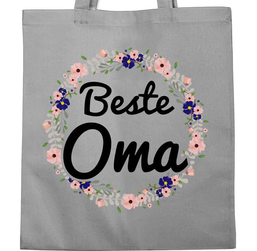Shirtracer Beste Oma Blumenkranz Schwarz Shirts & Mehr Shirtracer