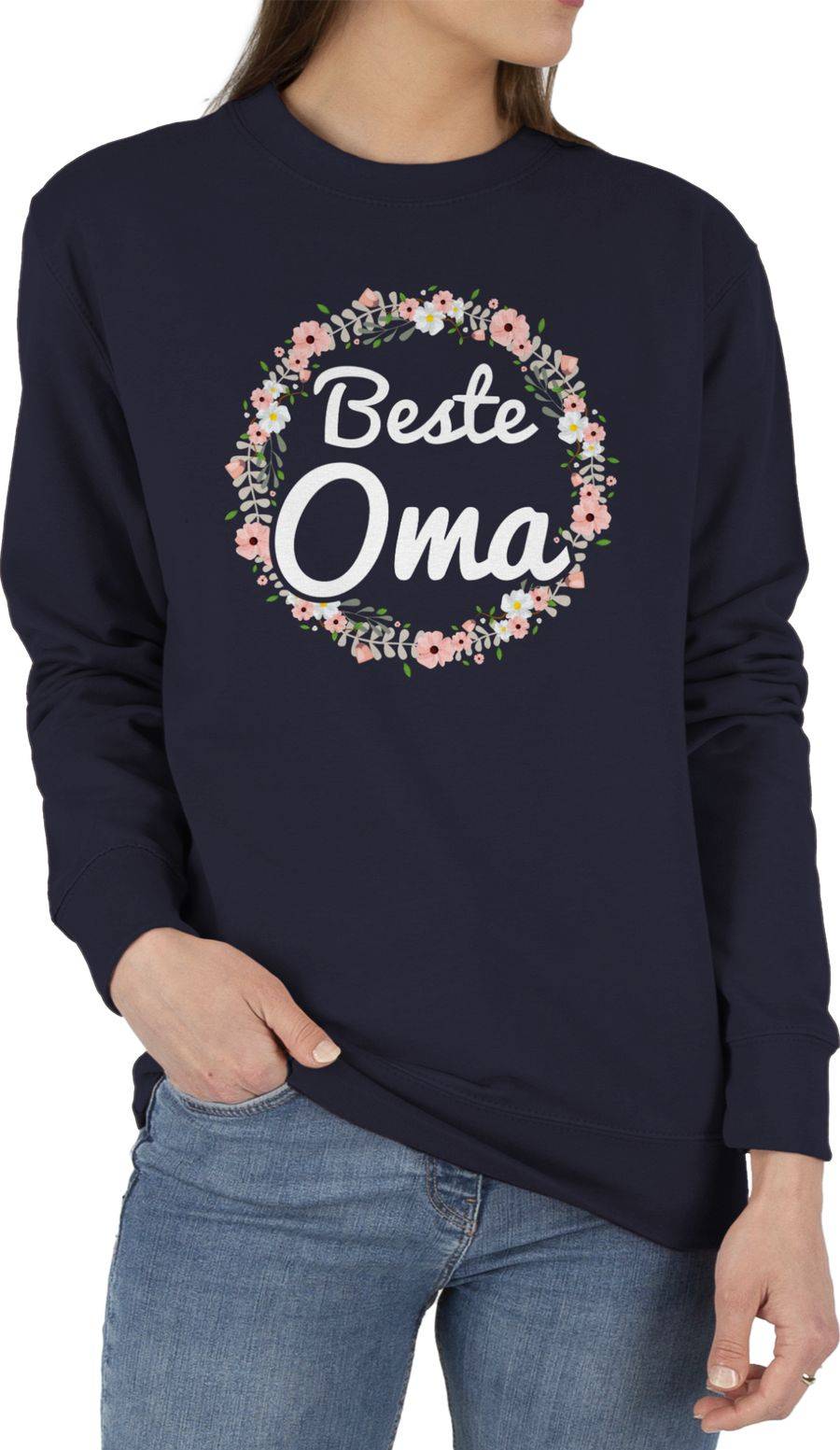 Shirtracer Beste Oma Blumenkranz: Tshirt Turnbeutel Shirtracer