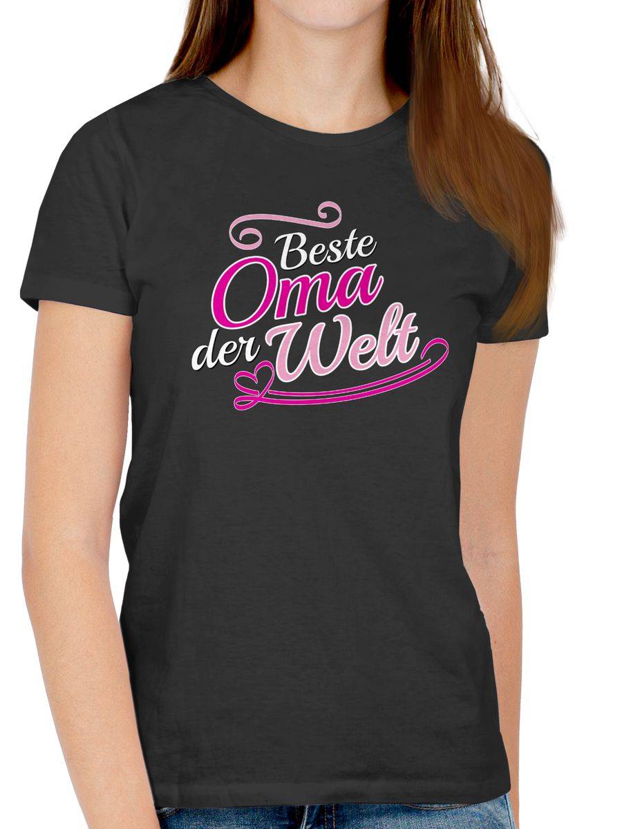 Shirtracer Beste Oma Der Welt Shirts & Mehr Shirtracer