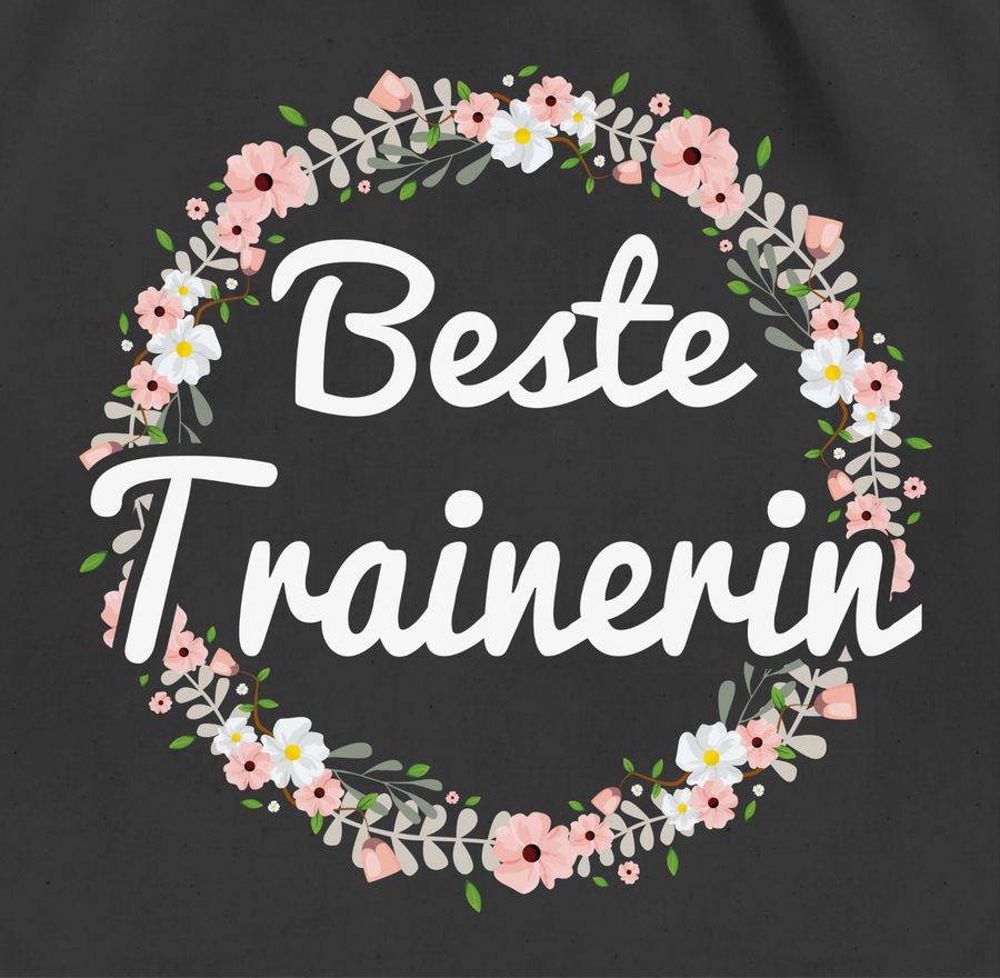 Shirtracer Beste Trainerin: Tshirt Turnbeutel Shirtracer