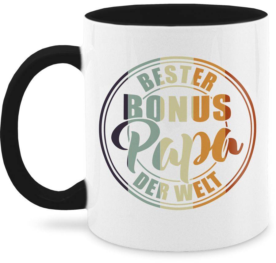 Shirtracer Bester bonus Papa der Welt - bunt Shirts & Mehr Shirtracer