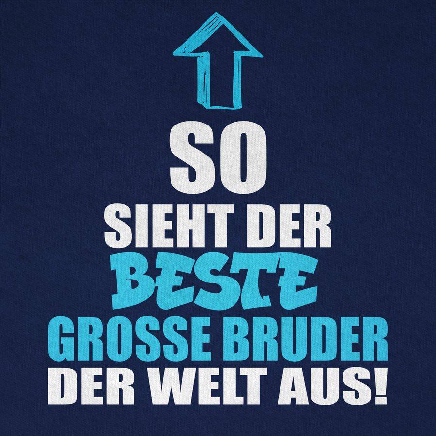 Shirtracer Bester Großer Bruder: T-Shirt Turnbeutel Shirtracer