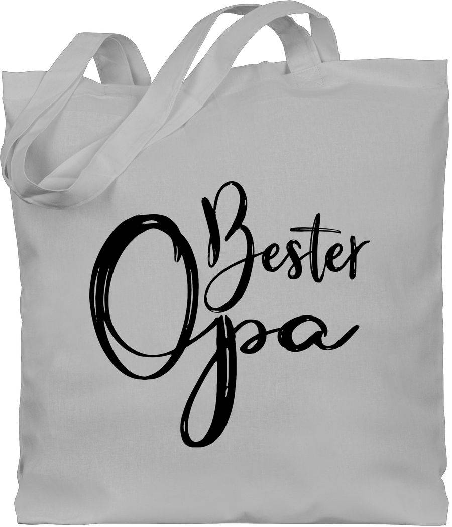 Shirtracer Bester Opa Schreibschrift - schwarz Shirts & Mehr Shirtracer