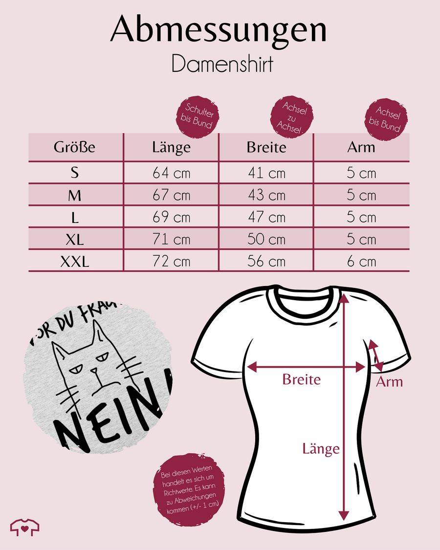 Shirtracer Bevor Du Fragst: Nein! - Katze - Schwarz Shirts & Mehr Shirtracer