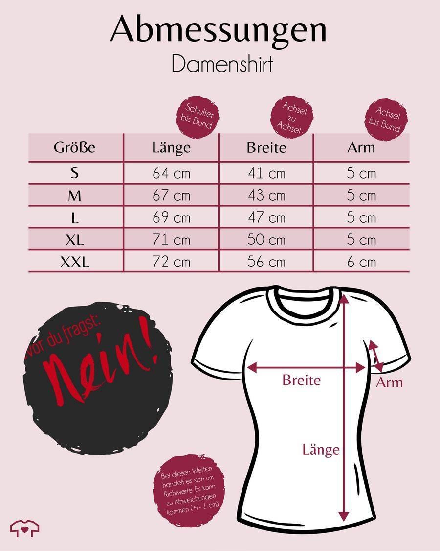 Shirtracer Bevor Du Fragst Nein! Rot Shirts & Mehr Shirtracer