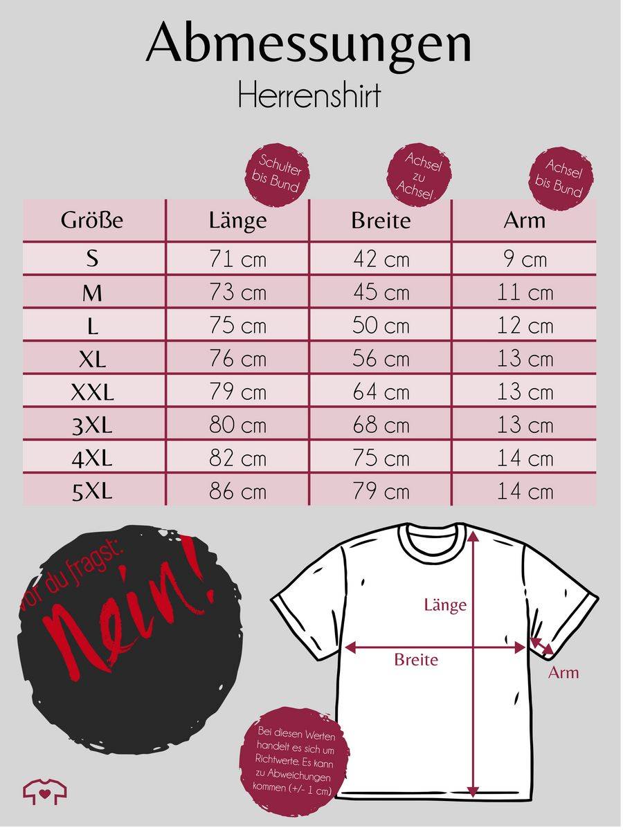 Shirtracer Bevor Du Fragst Nein! Rot Shirts & Mehr Shirtracer