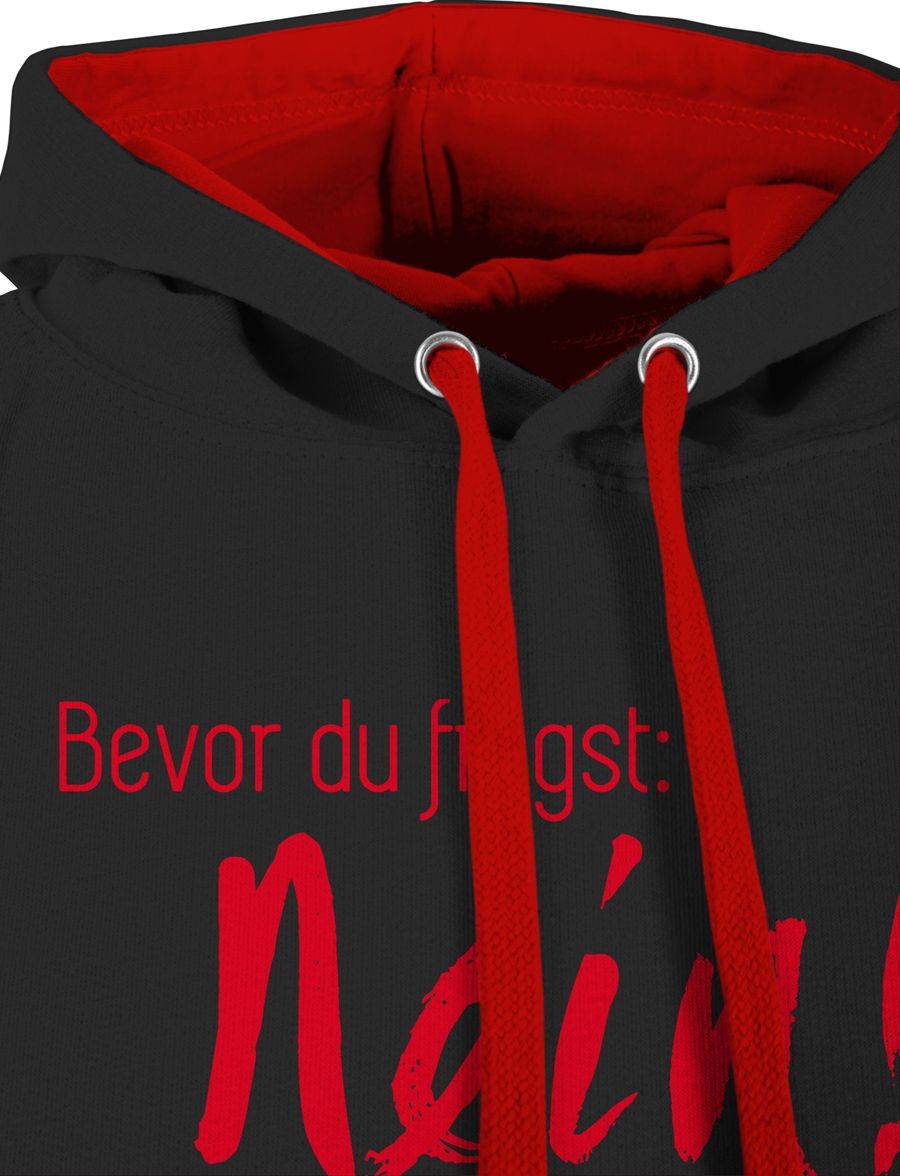 Shirtracer Bevor Du Fragst Nein! Rot Shirts & Mehr Shirtracer