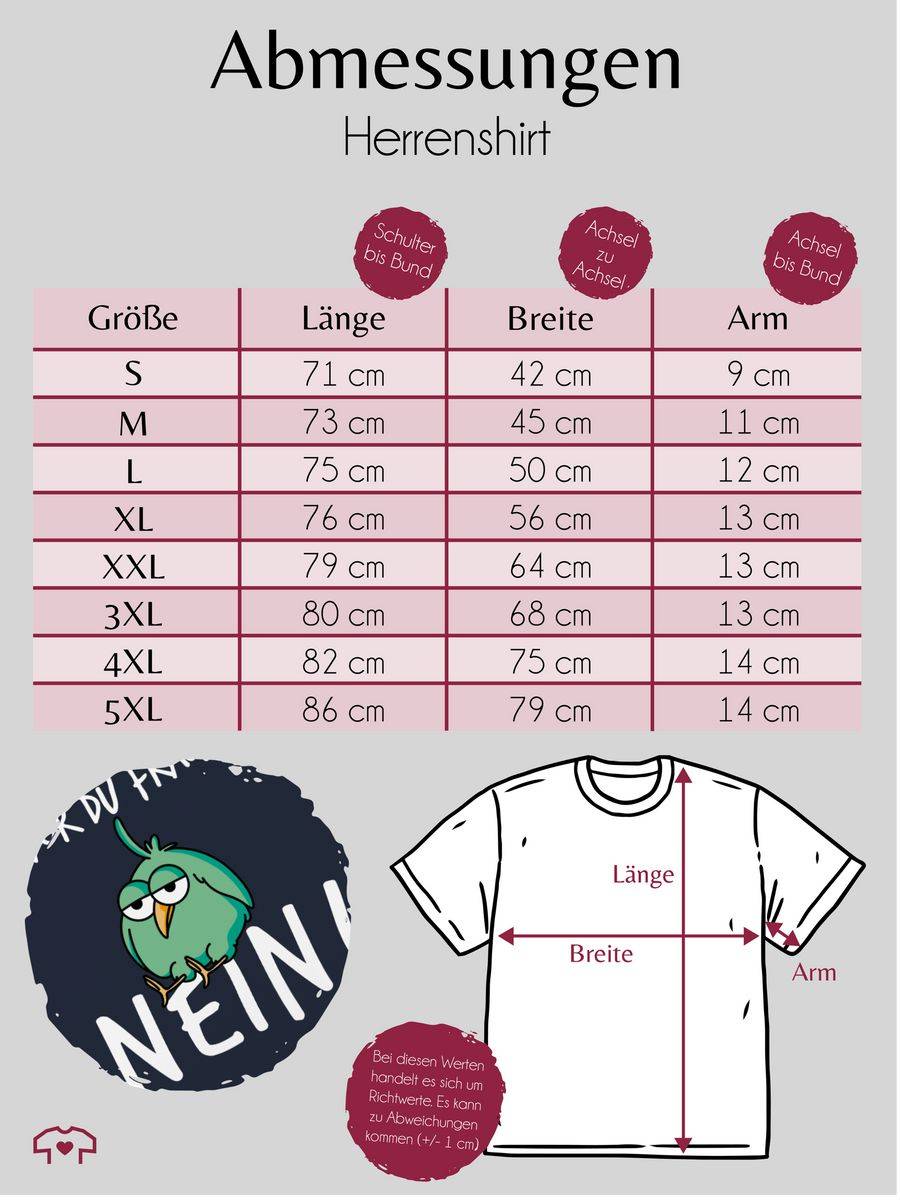 Shirtracer Bevor Du Fragst: Nein! - Vogel - Weiß Shirts & Mehr Shirtracer