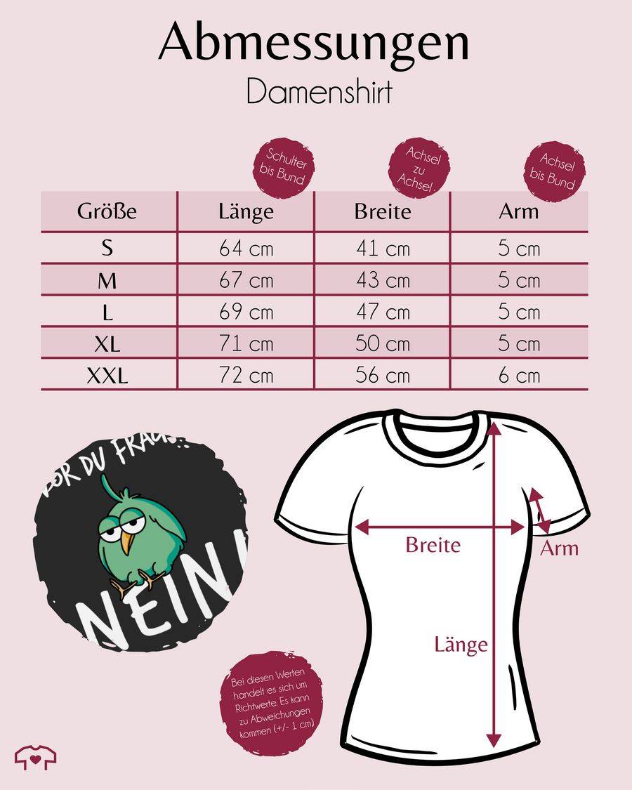 Shirtracer Bevor Du Fragst: Nein! - Vogel - Weiß Shirts & Mehr Shirtracer