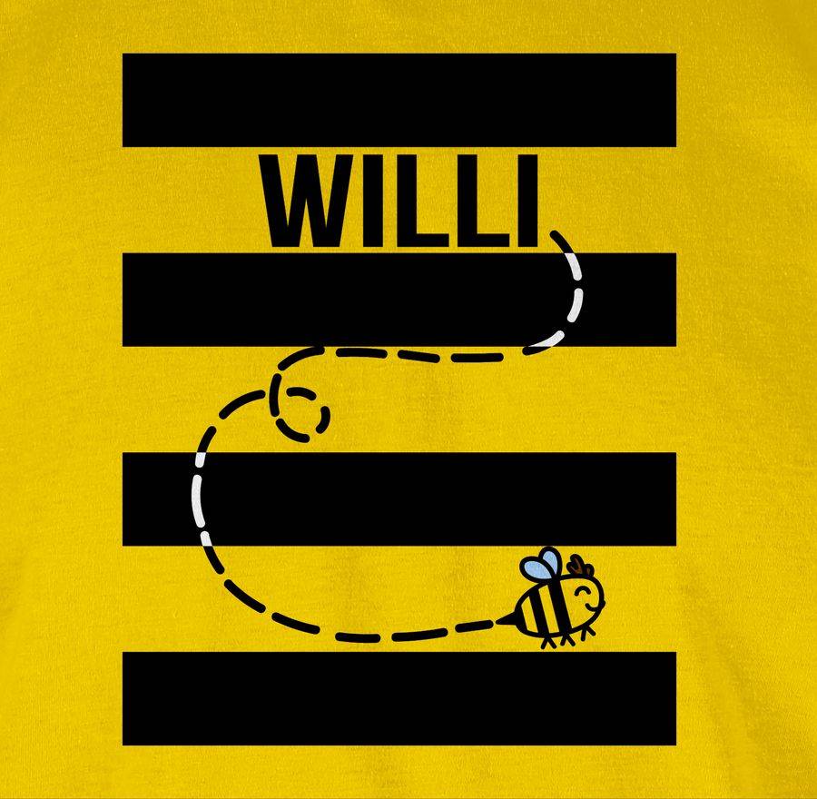 Shirtracer Bienen Kostüm Willi: T-Shirt Rucksack Shirtracer