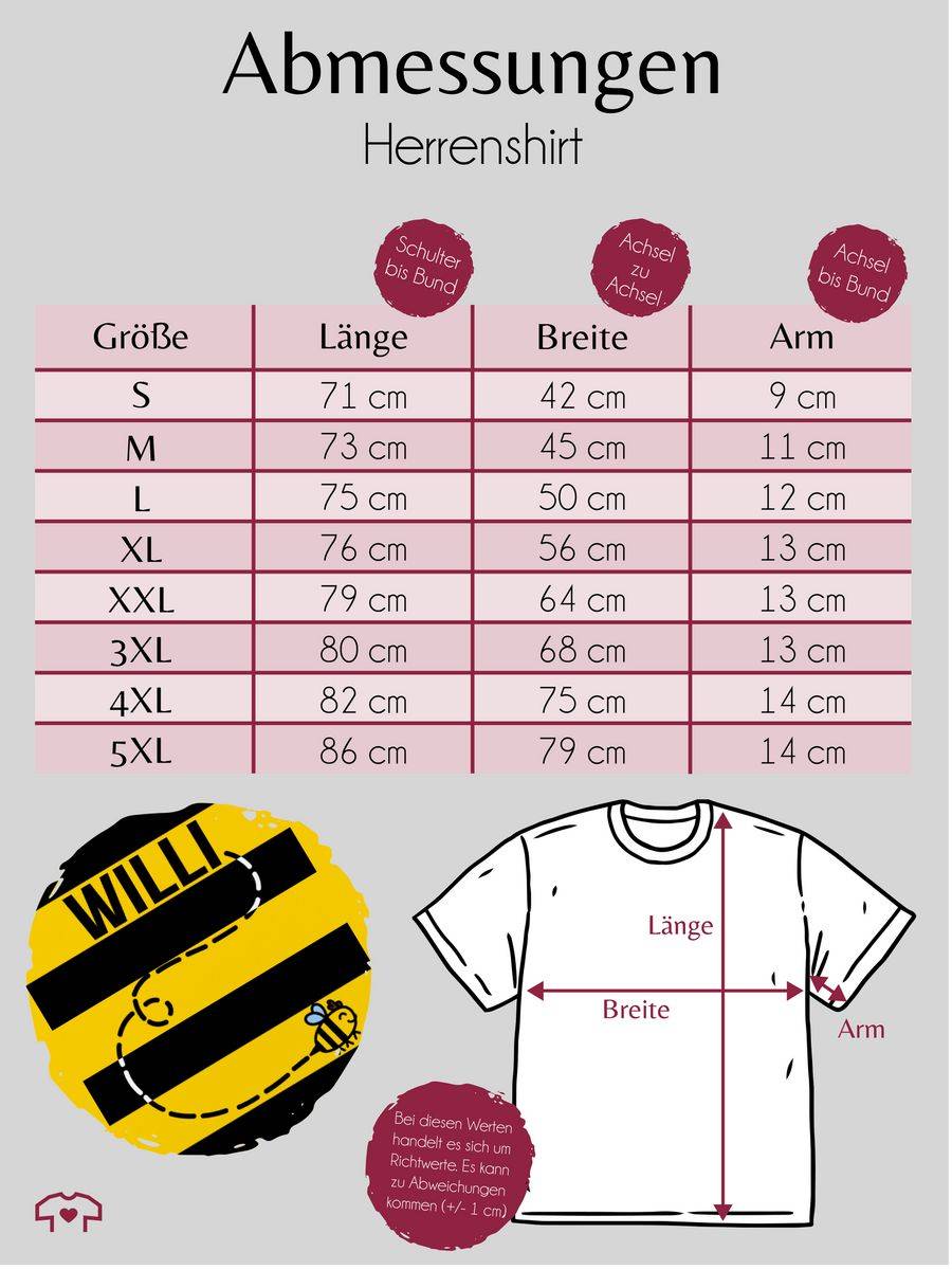 Shirtracer Bienen Kostüm Willi: T-Shirt Rucksack Shirtracer