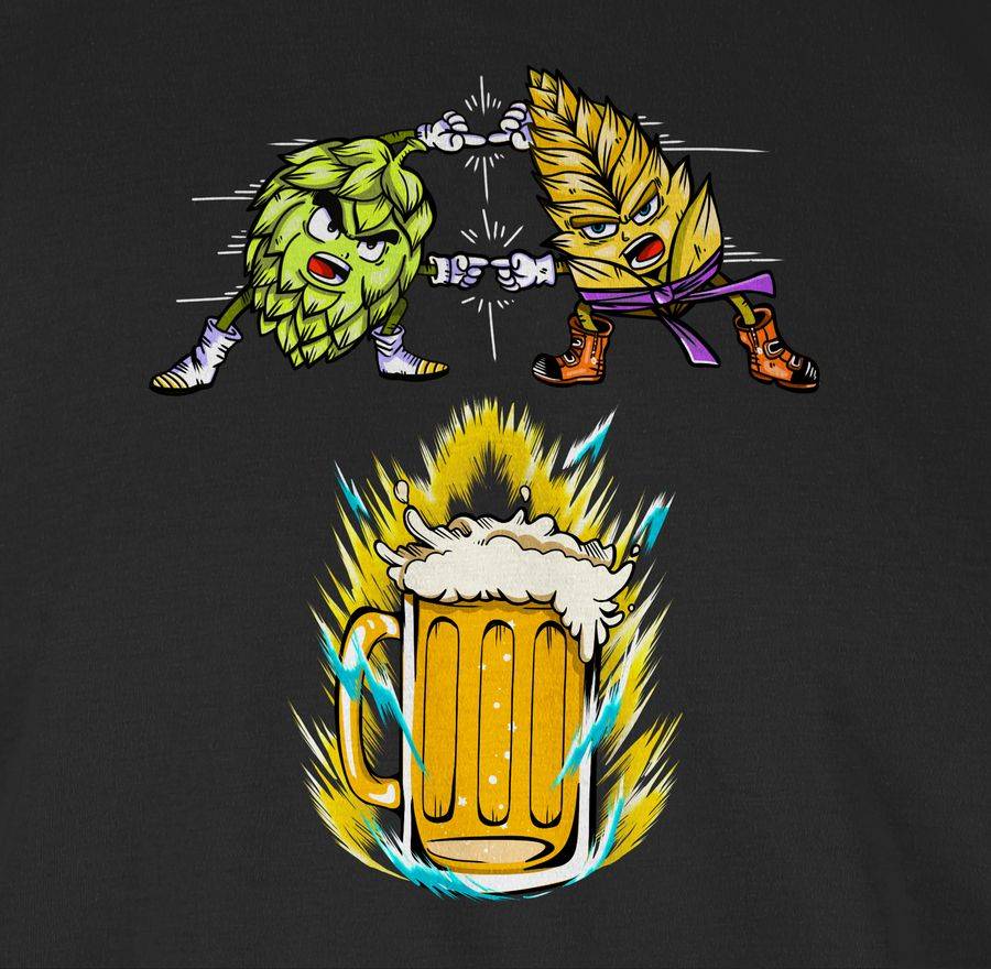 Shirtracer Bier Fusion - Hopfen & Malz Shirts & Mehr Shirtracer