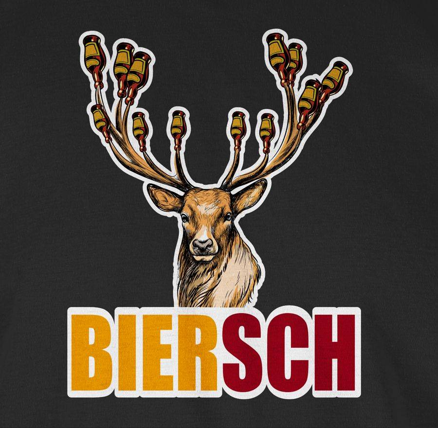Shirtracer Biersch - Bier Und Hirsch Shirts & Mehr Shirtracer