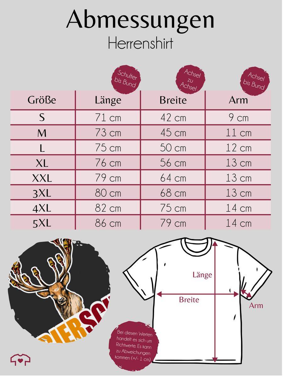 Shirtracer Biersch - Bier Und Hirsch Shirts & Mehr Shirtracer