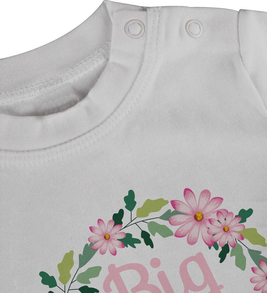 Shirtracer Big Sister Mit Blumenkranz Shirts & Mehr Shirtracer