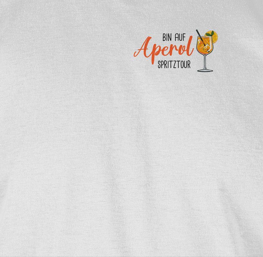 Shirtracer Bin Auf Aperol Spritztour Geschenk Spritz Tour Aperol JGA Mädelsabend Shirts & Shirtracer