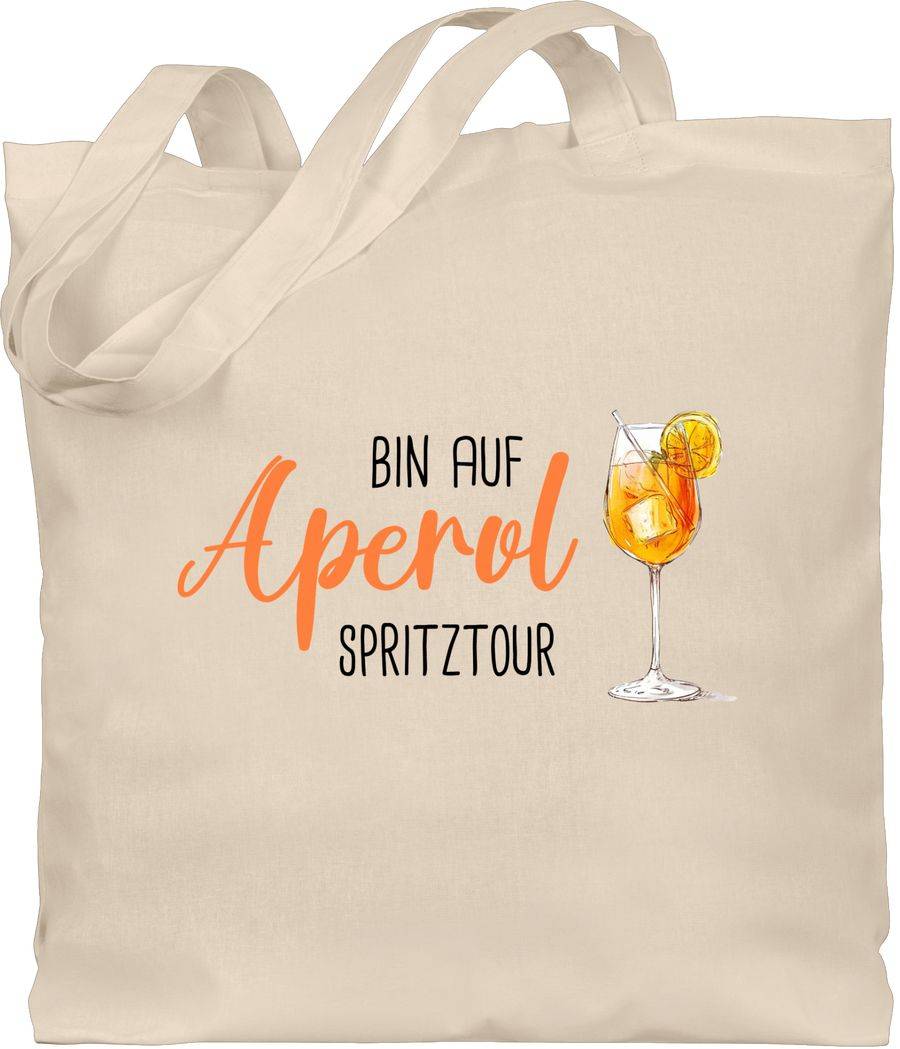 Shirtracer Bin auf Aperol Spritztour JGA Mädelsabend Spritz Tour Shirts & Mehr Shirtracer