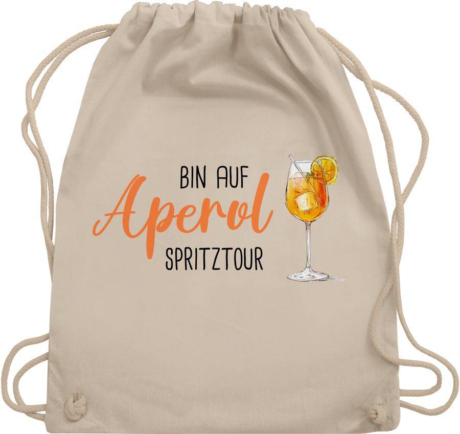 Shirtracer Bin auf Aperol Spritztour JGA Mädelsabend Spritz Tour Shirts & Mehr Shirtracer