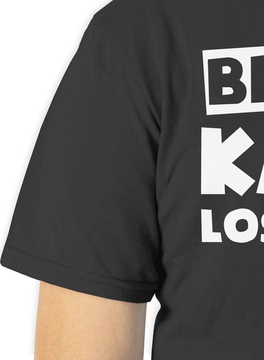 Shirtracer Bin Da Kann Losgehen: T-Shirt Rucksack Shirtracer