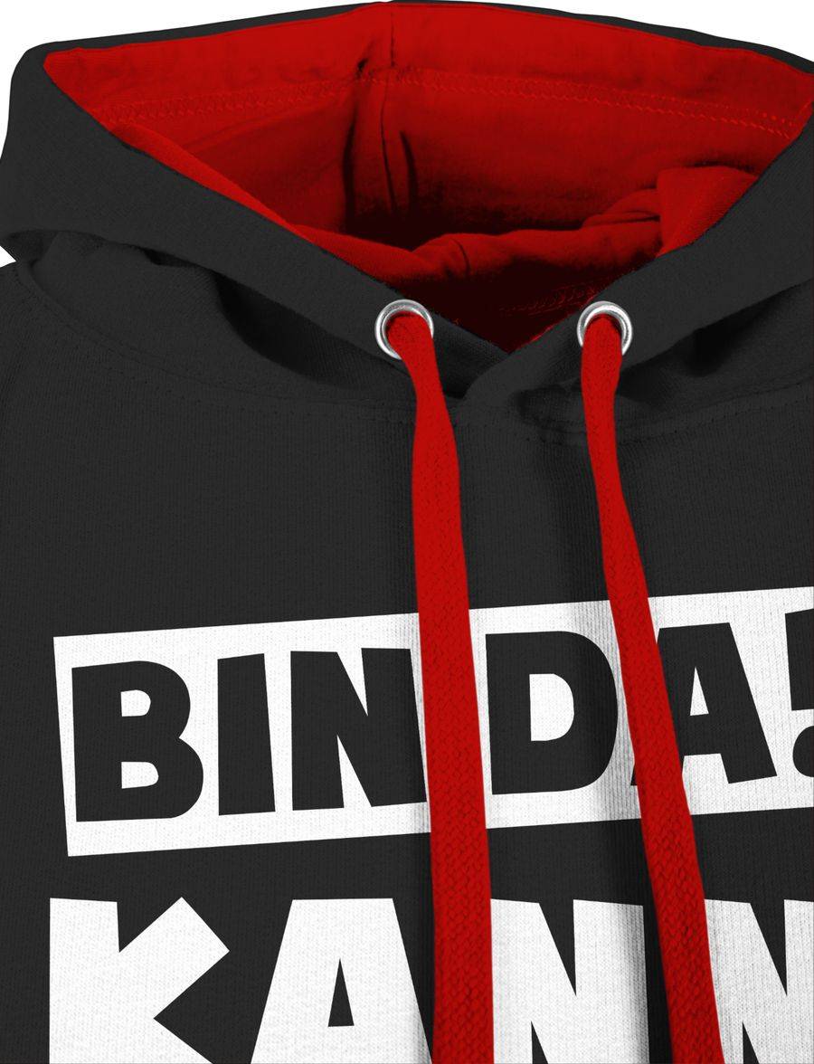 Shirtracer Bin Da Kann Losgehen: T-Shirt Rucksack Shirtracer