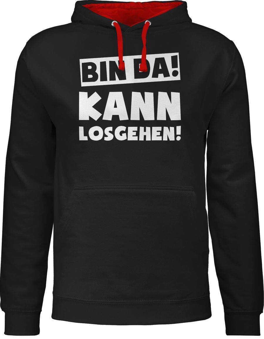 Shirtracer Bin da kann losgehen: T-Shirt Rucksack Shirtracer
