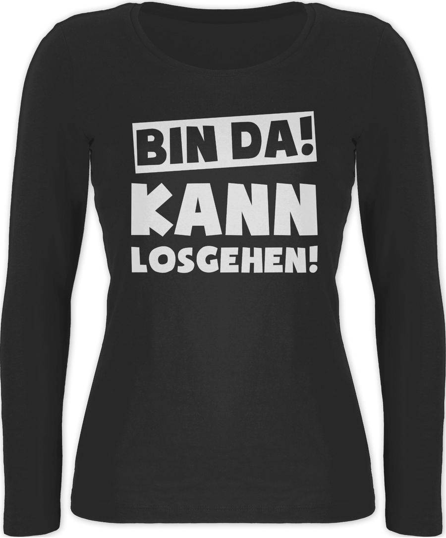 Shirtracer Bin da kann losgehen: T-Shirt Rucksack Shirtracer