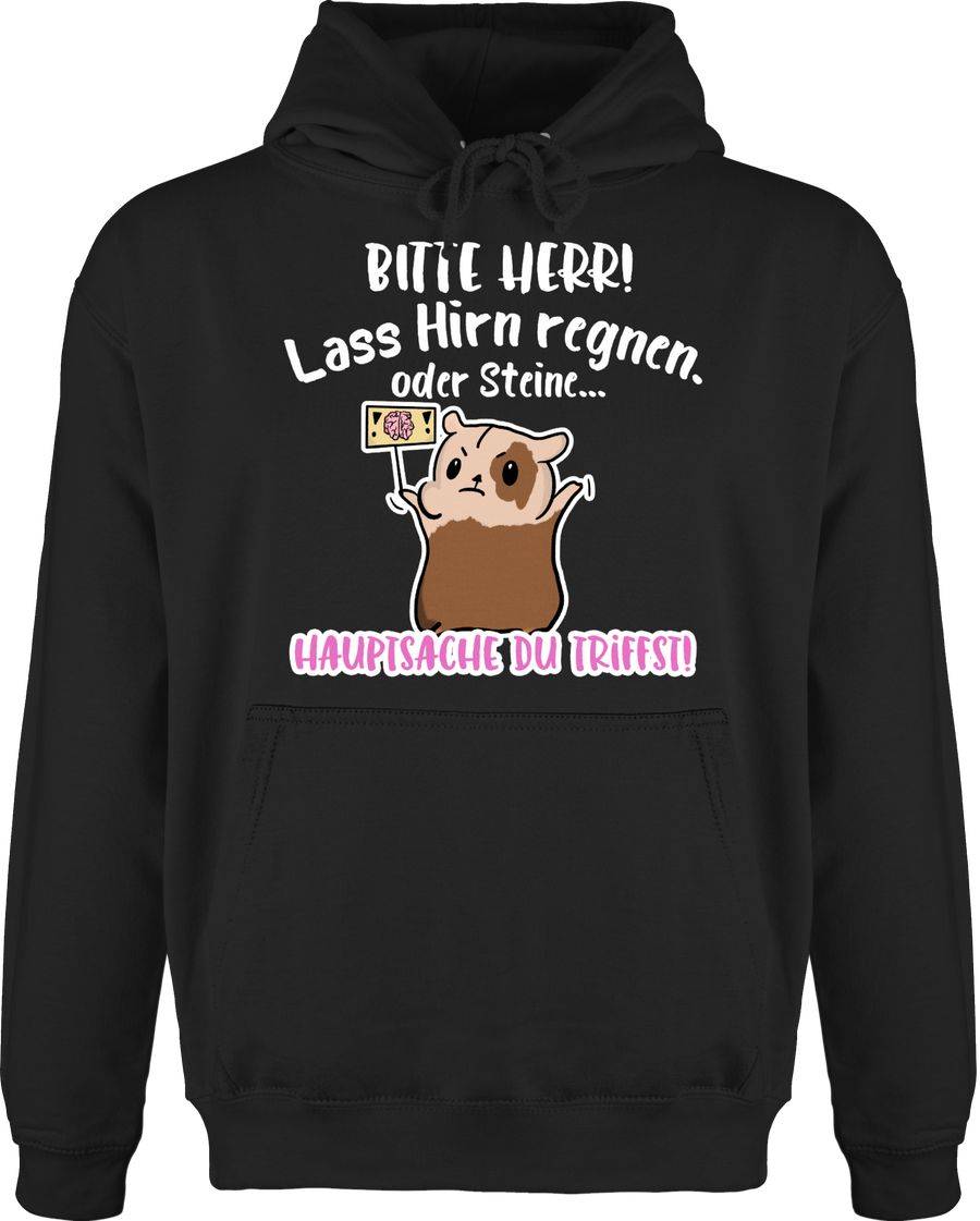 Shirtracer Bitte Herr lass Hirn regnen - Meerschweinchen weiß Shirts & Mehr Shirtracer