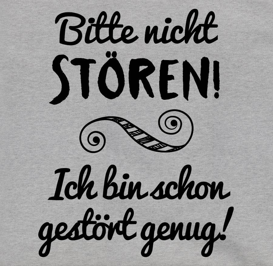 Shirtracer Bitte Nicht Stören!: T-Shirt Rucksack Shirtracer