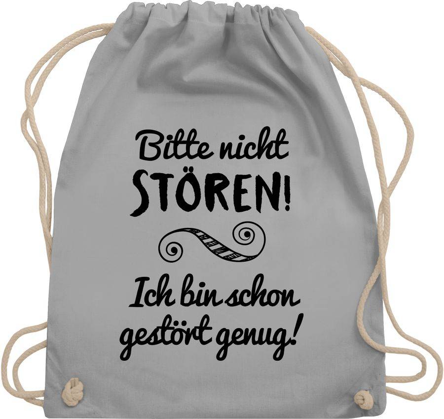 Shirtracer Bitte nicht stören!: T-Shirt Rucksack Shirtracer