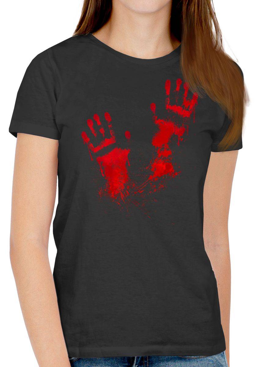 Shirtracer Blutige Handabdrücke Shirts & Mehr Shirtracer